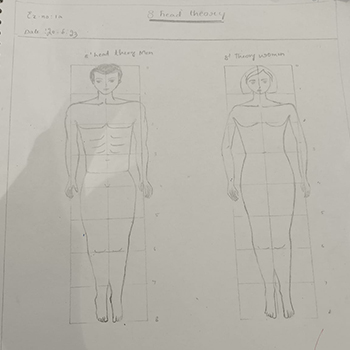 Fashion Designing work 2