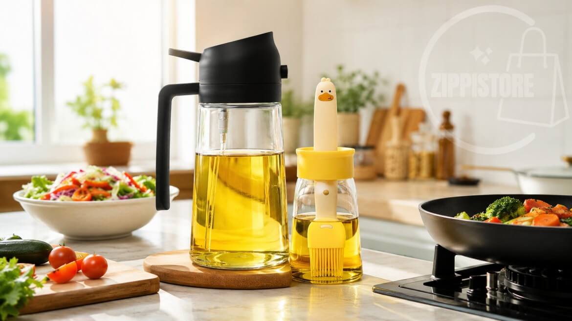Best oil dispenser bottle for healthy cooking in an Indian kitchen