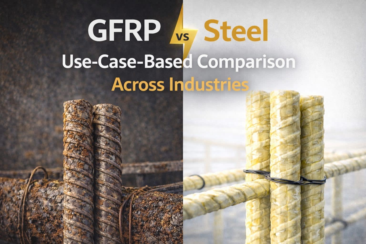 GFRP vs Steel