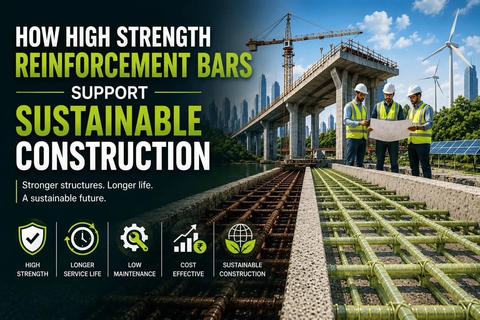 high strength reinforcement bars