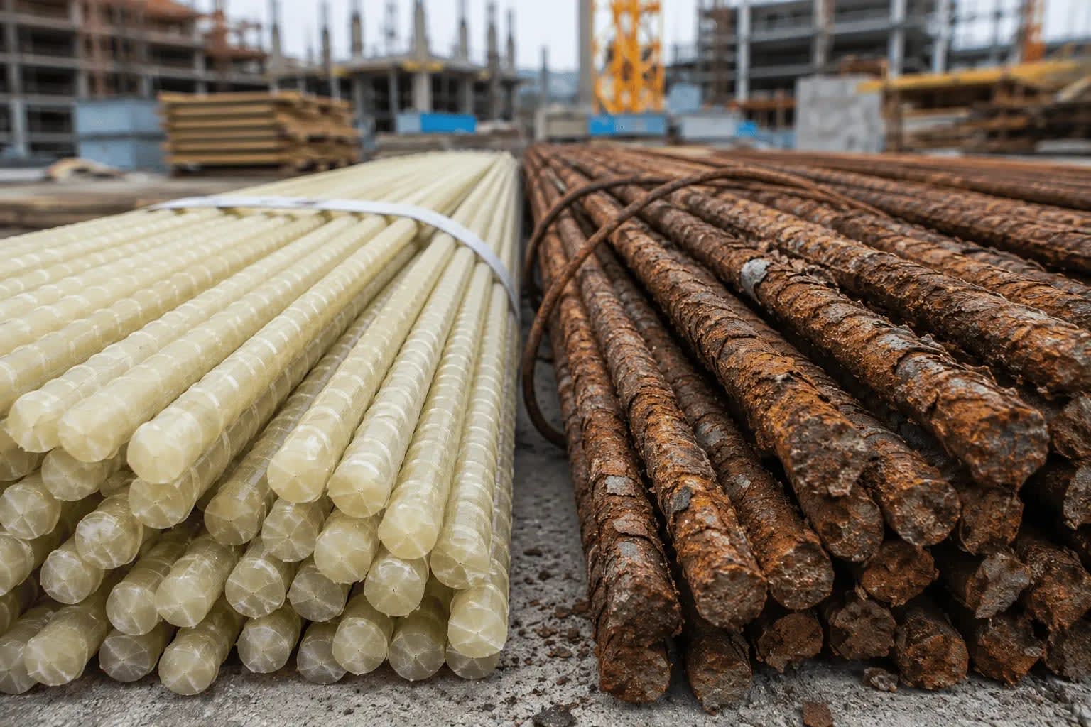 gfrp rebar vs steel rebar