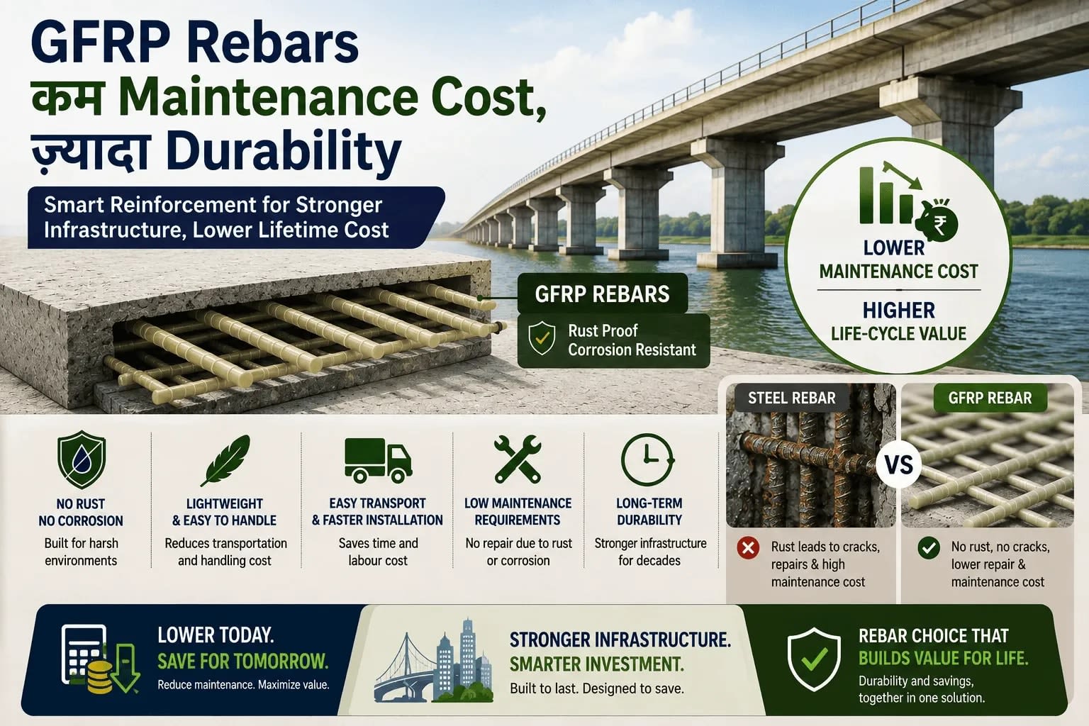 Gfrp Rebar Maintainence