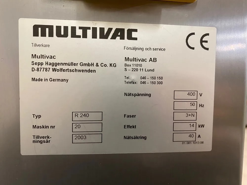 MULTIVAC R-240