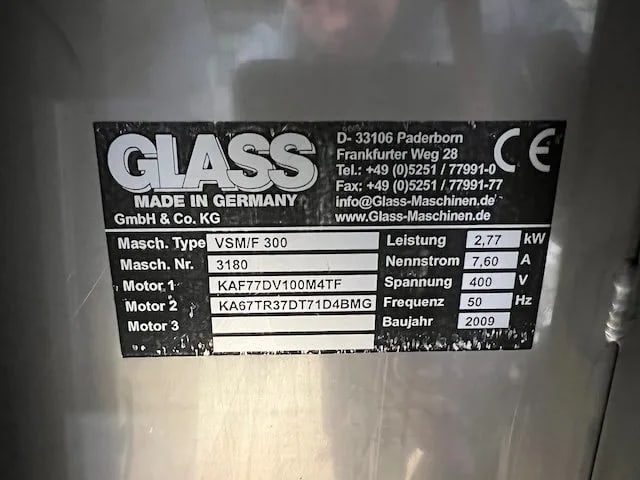 GLASS VSM/F 300