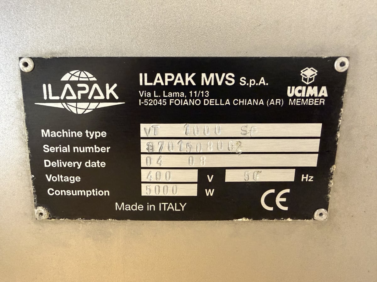 ILAPAK VEGATRONIC 1000 SP