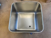 New meat bins with outlet