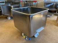 New meat bins with outlet