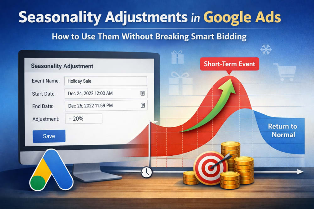 Seasonality Adjustments in Google Ads: How to Use Them for Better Year Round Performance