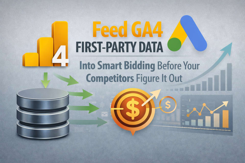 How to Feed GA4 First-Party Data Into Smart Bidding Before Your Competitors Figure It Out
