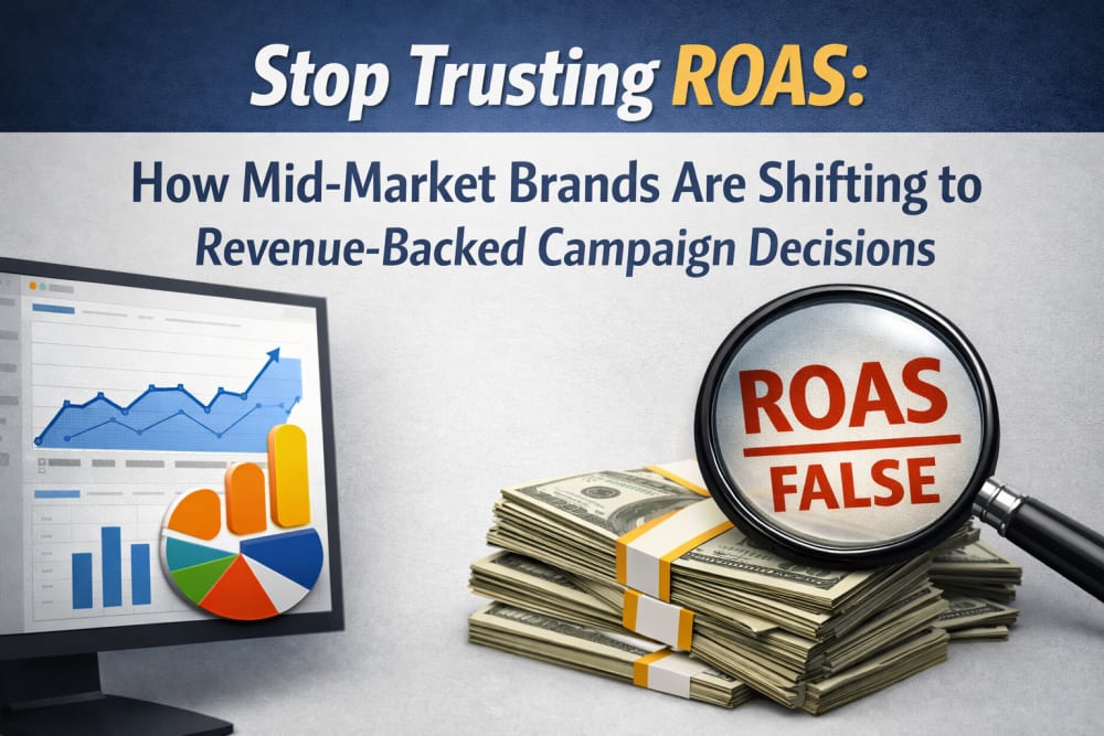 Stop Trusting ROAS: How Mid-Market Brands Are Shifting to Revenue-Backed Campaign Decisions