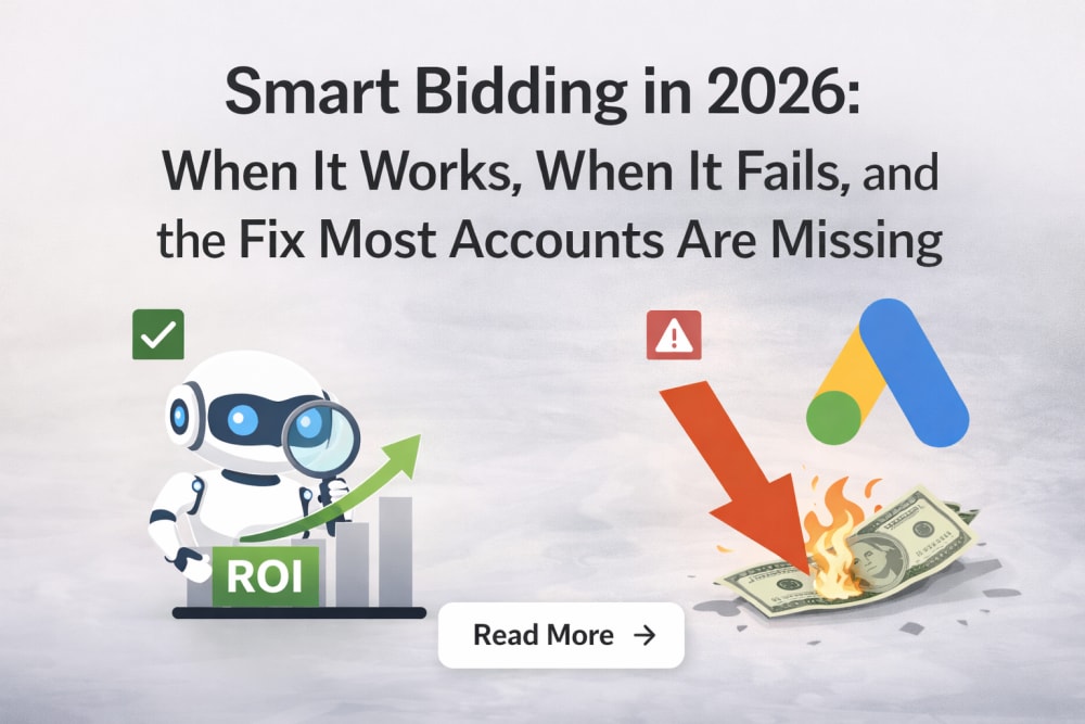 Smart Bidding in 2026: When It Works, When It Fails, and the Fix Most Accounts Are Missing
