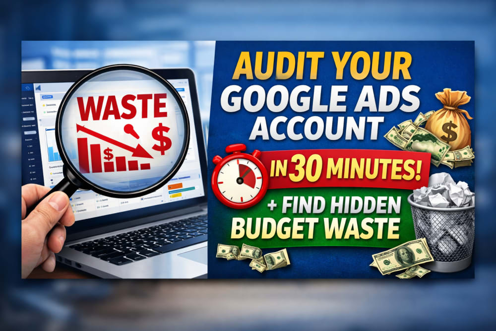 How to Audit Your Google Ads Account in 30 Minutes and Find Hidden Budget Waste