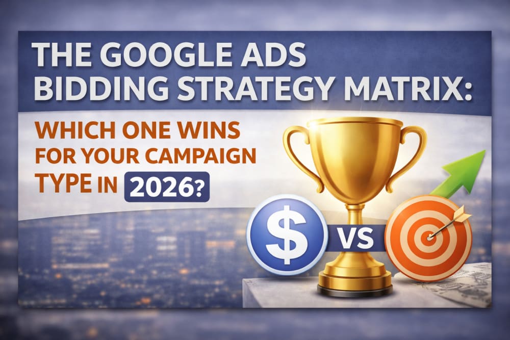 The Google Ads Bidding Strategy Matrix: Which One Wins for Your Campaign Type in 2026