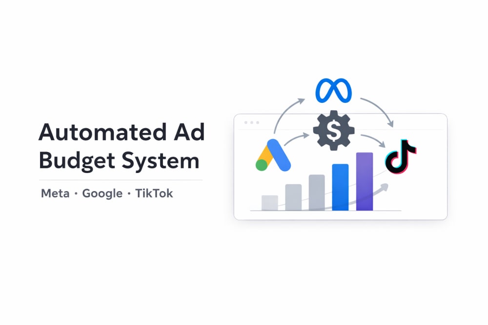 How to Build an Automated Budget Reallocation System Across Meta, Google, and TikTok Ads