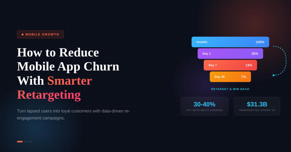 How to Reduce Mobile App Churn With Smarter Retargeting Campaigns