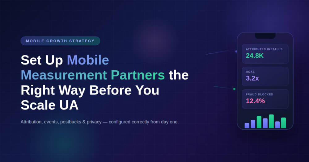 How to Set Up Mobile Measurement Partners the Right Way Before You Scale UA