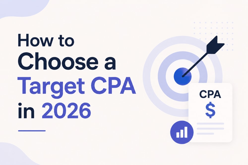 How to Choose a Target CPA in 2026