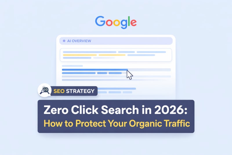 Zero Click Search in 2026: How to Protect Your Organic Traffic