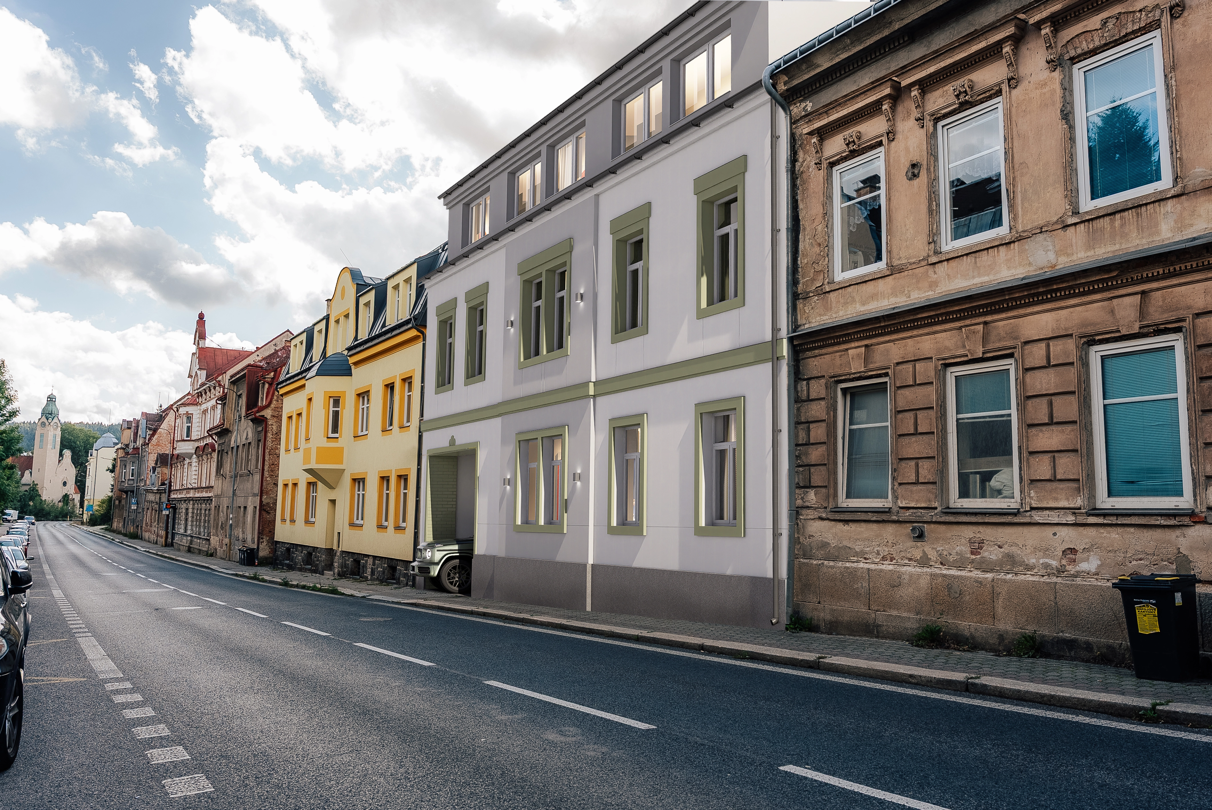 Rezidence Podhorská — komorní městský dům po rekonstrukci