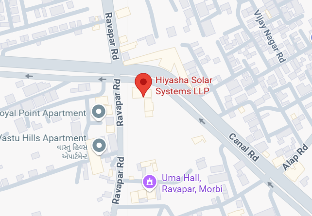Google Maps - Hiyasha Solar Location