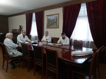 Главный врач ЦРБ Хасавюртовского района района Шамиль Минатуллаев принял участие в заседании оперативного штаба Министерства здравоохранения Республики Дагестан