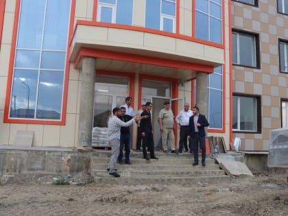 Строительство Аваданской СОШ подходит к завершению
