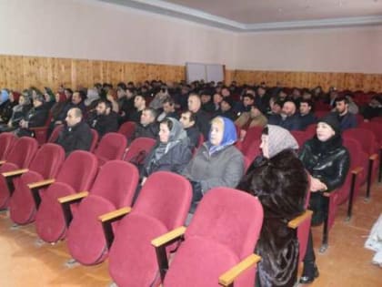 В Хивском районе провели родительское собрание по вопросам ЕГЭ и ОГЭ