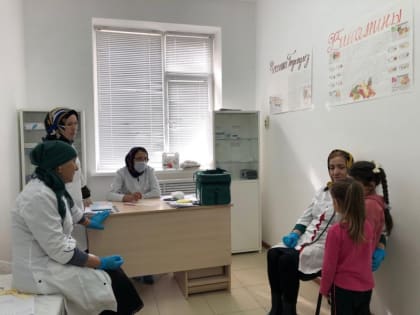 Более 1200 детей привито против полиомиелита в Докузпаринском районе