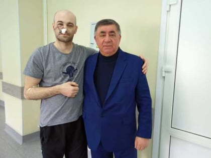 Представитель Дагестана в Санкт-Петербурге навестил Ибрагимхалила Гаджиева