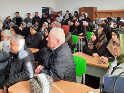 В поселениях Хасавюртовского района продолжается  разъяснительная работа о важности иммунизации против полиомиелита