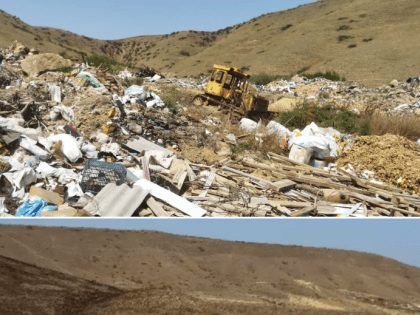 Россельхознадзор по Дагестану ликвидировал свалку в Каякентском районе