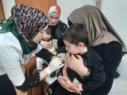 Более 1000 детей Гергебильского района прошли туровую вакцинацию
