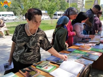 Центральная городская библиотека Махачкалинской ЦБС  Управления культуры г. Махачкалы приняла участие в Республиканском форуме молодых ремесленников 2019