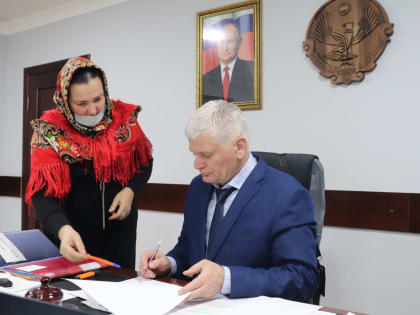 Администрация Кизилюртовского района приняла участие в заседании Совета по развитию агропромышленного комплекса под председательством Главы РД Сергея Меликова