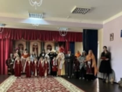 Детский сад «Сказка» Новолакского района показал для приглашенных гостей спектакль по сказке «Золушка» на родном языке