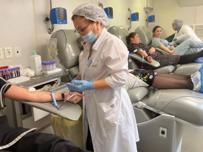 Мобильная станция переливания крови вновь в Кайтагском районе