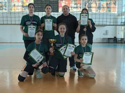 Волейболистки Бабаюртовского района стали третьими в турнире «Серебряный мяч»