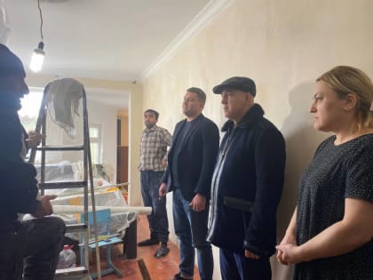 Артем Бичаев оказал помощь в проведении ремонта семье участника СВО
