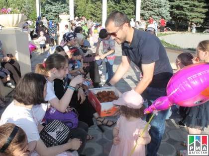 Ко Дню защиты детей в городе Кизилюрте провели праздничное мероприятие