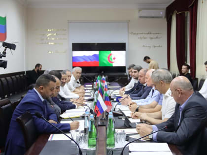 Делегация Алжира с рабочим визитом находится в Дагестане