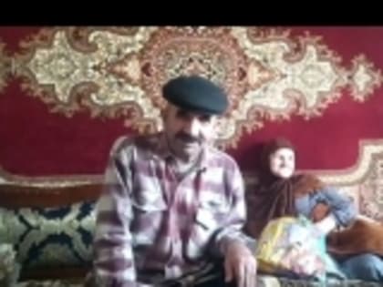 Родители воина СВО из села Цилитль Алихана Алиханова поздравили бойцов спецоперации с Новым годом