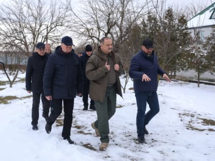 Сергей Меликов ознакомился с ходом реализации инвестпроектов в Сулейман-Стальском районе