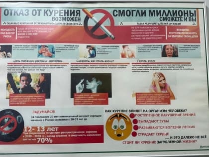 Неделя отказа от вредных привычек