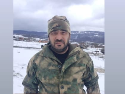 Казбековский участник СВО удостоен медали Суворова