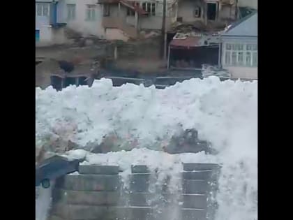 В горных районах Дагестана сохраняется лавиноопасность