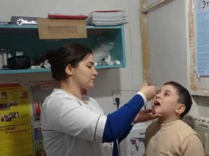 В Сулейман-Стальском районе от полиомиелита привито более 3000 детей