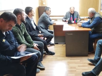 Заседание Комиссии по делам несовершеннолетних в Докузпаринском районе