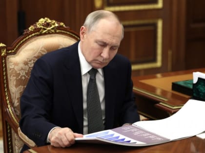 Владимир Путин встретился с главой Дагестана Сергеем Меликовым