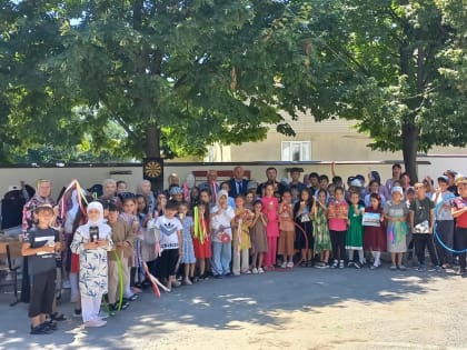 В пришкольном лагере «Солнечный» прошла игровая развлекательная программа