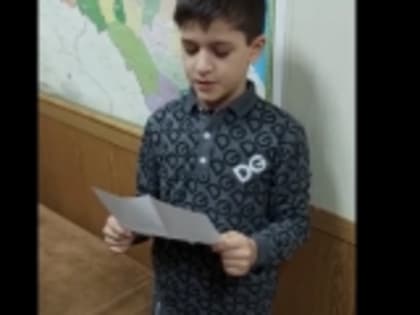Девятилетний мехельтинец Магомед Адусов отдал деньги из копилки для приобретения медикаментов воинам СВО